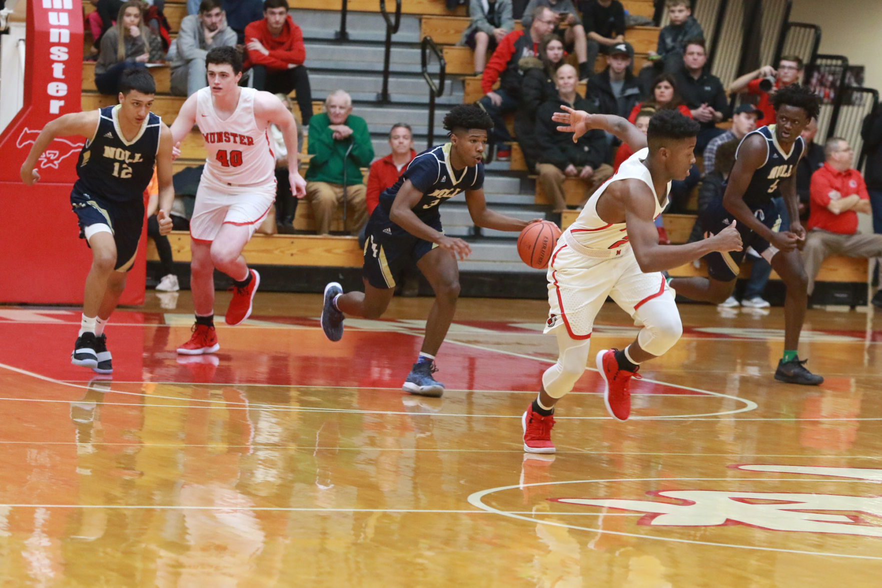 Gallery: Boys basketball - Bishop Noll at Munster